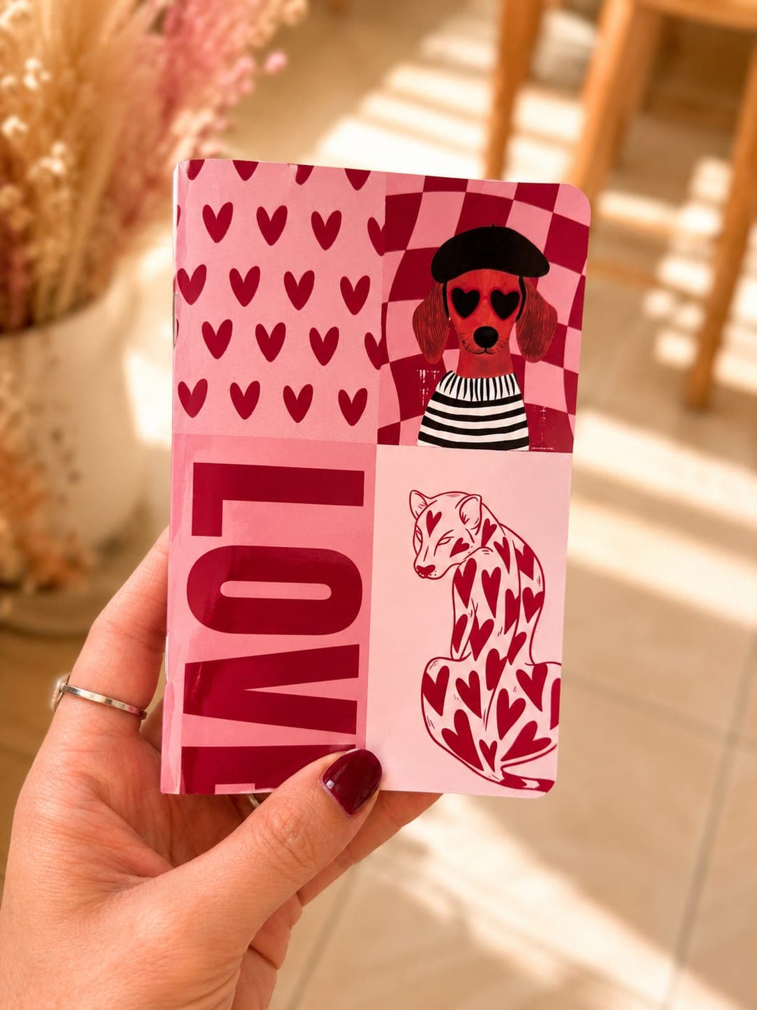 Cuaderno diseño LOVE