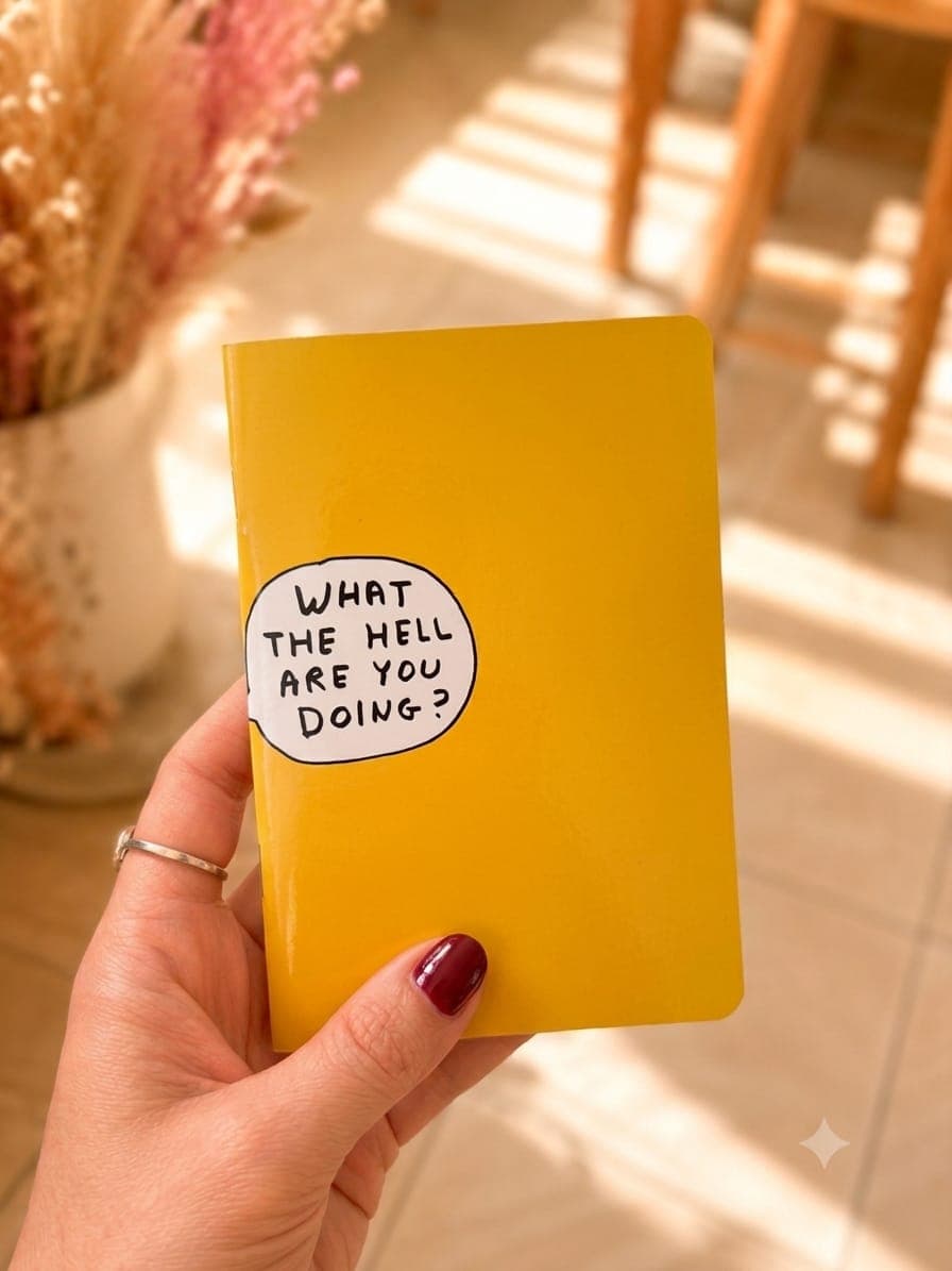 Cuaderno diseño What The Hell